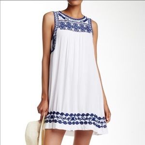 Lucky Brand Embroidered Boho dress
